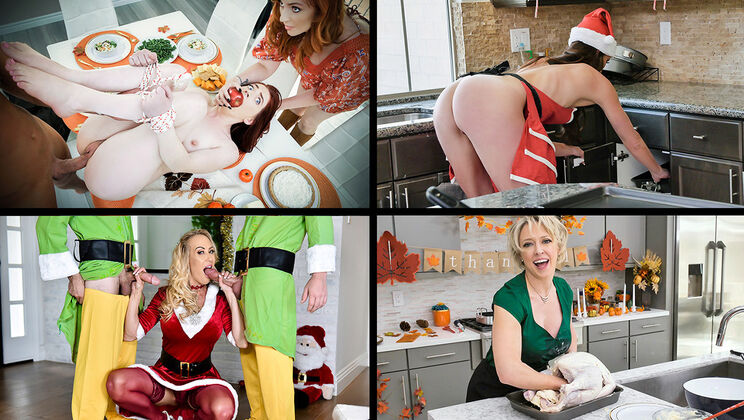 Festive Milf Lust with Quinton James & MILFs
