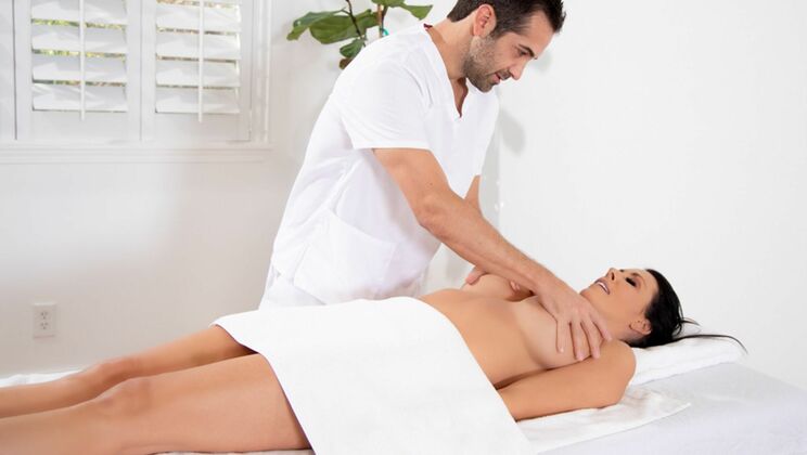 Firm Grip on My Breasts