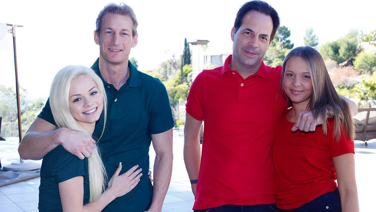 [DaughterSwap] - Foursome Family Deal - Ryan Mclane - Liza Rowe - Elsa Jean - Eric John