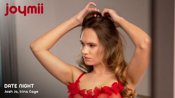 [Joymii] - Blonde Bombshell Gets Date Night Blowjob - Irina Cage - Josh Jo