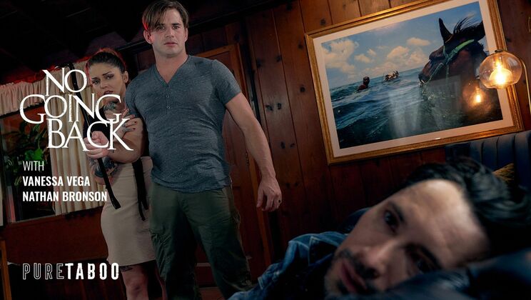 [PureTaboo] - Going Too Far with a Tattooed Brunette - Nathan Bronson - Vanessa Vega