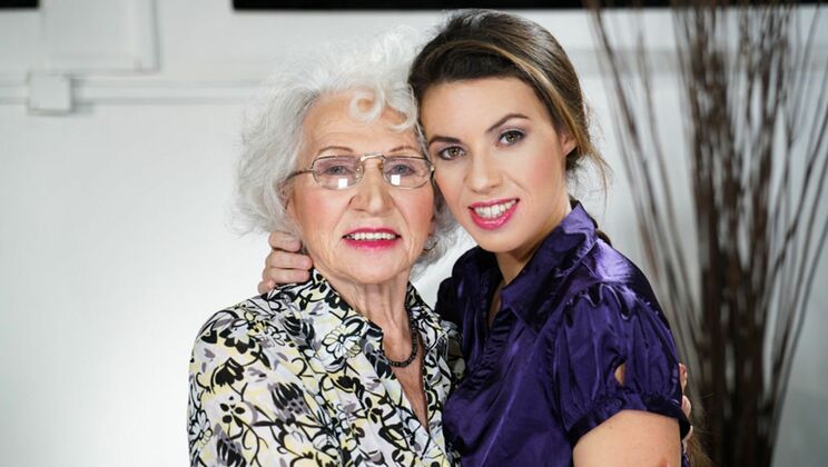 [OldYoungLesbianLove] - Lesbian Retirement Party