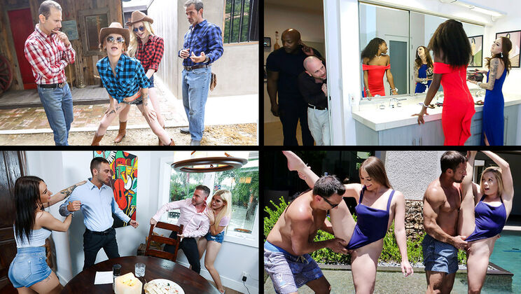 [DaughterSwap] - Family Swap 4: A Taboo Experience - Riley Star - Katie Kush - Megan Hughes - Kenzie Madison