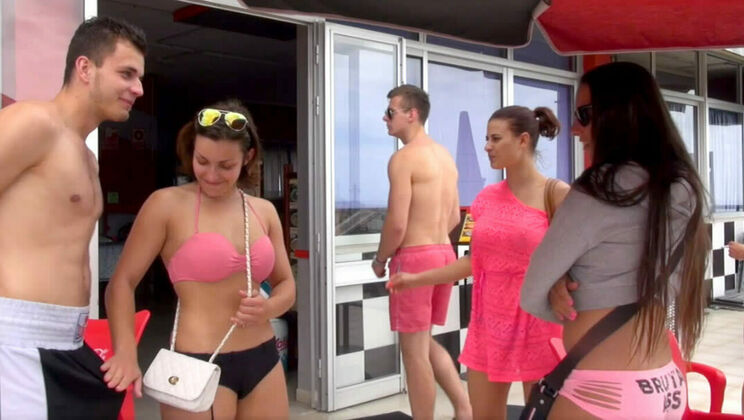 [SummerSinners] - Teen Sluts Go Wild on the Ride Home - Billie Star - Alexis Cherry