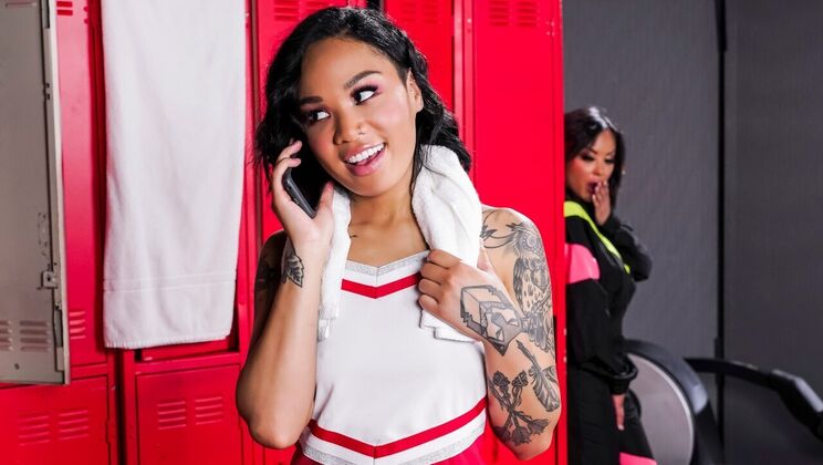 Fucking The Asian Locker Room Lesbians