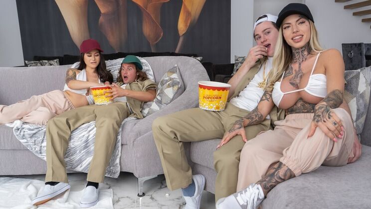 [Brazzers] - Twin Turbo Charged Pussy Lickers - Jay Romero - Jasmine Wilde - Anthony Pierce - Chantal Danielle