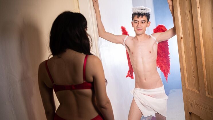 [LilHumpers] - Naughty Lil Cupid Blowjob - Valentina Nappi - Jordi El Niño Polla