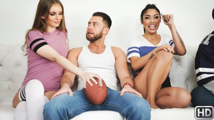 [SneakySex] - Sunday Amateur Sluts - Vanessa Sky - Seth Gamble - Maya Kendrick