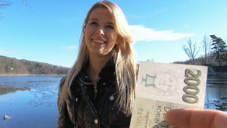 [PublicPickups] - Outdoor Euro Blonde Sex - Nikky Dream