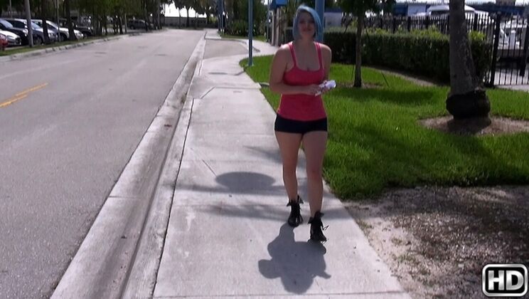 [StreetBlowJobs] - Latina Amateur Hotel Fun - Ava Steel - Bruno Dickens