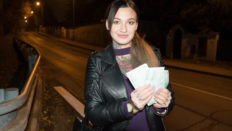 [PublicAgent] - Amateur Deepthroat in Public - Thomas Hyka - Adel Asanty