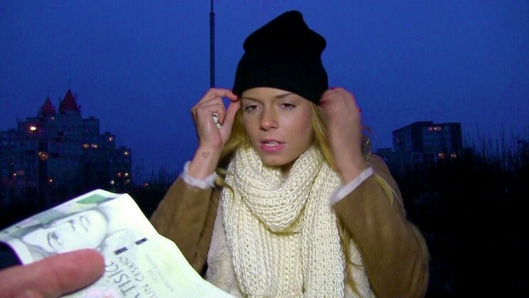 [PublicPickups] - Chrissy Fox Sucks Stranger Cock - Chrissy Fox