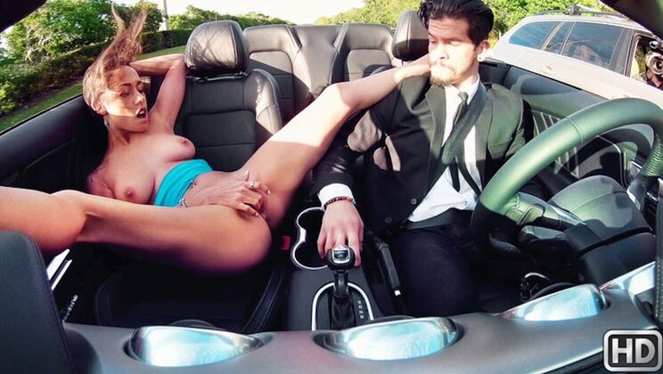 Pranking A Natural Tits Gold Digger