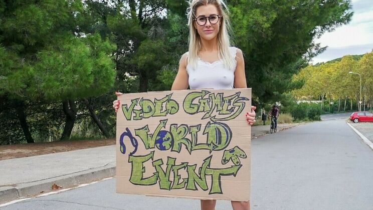 [StrandedTeens] - Teenage Blonde Plays Sex Games - Jordi El Niño Polla - Madison McQueen