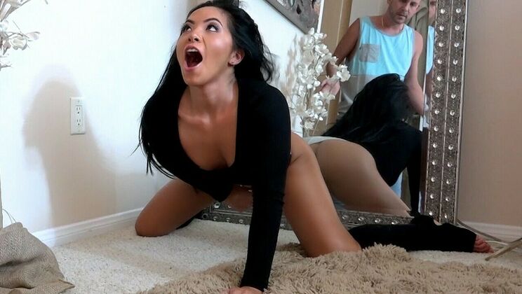 [LetsTryAnal] - Petite Morgan Lee Inspects her Anus - Morgan Lee