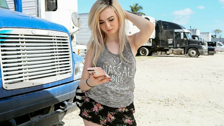 [StrandedTeens] - Sex for Ride with Blonde Teen - Lexi Lore - Jesse Black