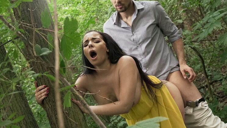 [DaneJones] - Summer Dress Outdoor Fuck - Kristof Cale - Sophia Laure