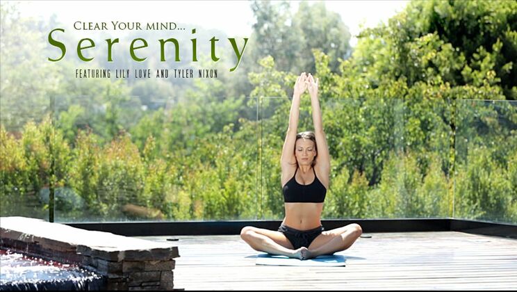 [EroticaX] - Brunette Beauty Lily Love's Shower Tease - Tyler Nixon - Lily Love