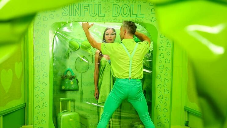 [SinfulXXX] - Sinful Brunette Angelica Heart Gets Green - Angelica Heart - Lutro Maestro