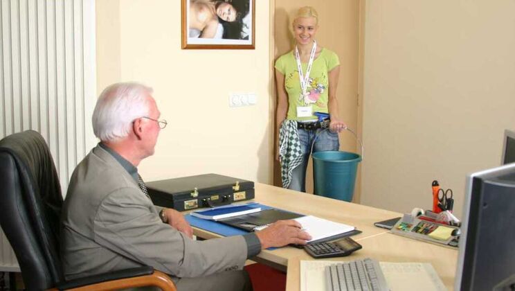 [Oldje] - Deepthroat Cleaning Lady - Barry - Anastazie