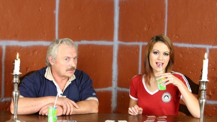 [Oldje] - Ralucka's Natural Tits and Gustavo's Deepthroat Delight - Gustavo - Ralucka