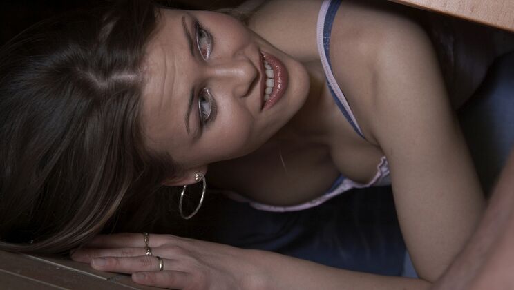 [Oldje] - Rebecca Contrares Blowjob in Locker - Ronald - Rebecca Contrares