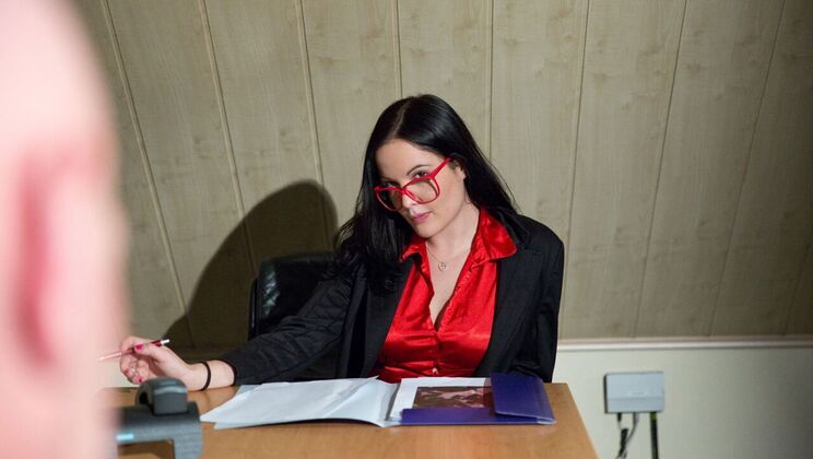 [Oldje] - Seduction in the Office with Stockings