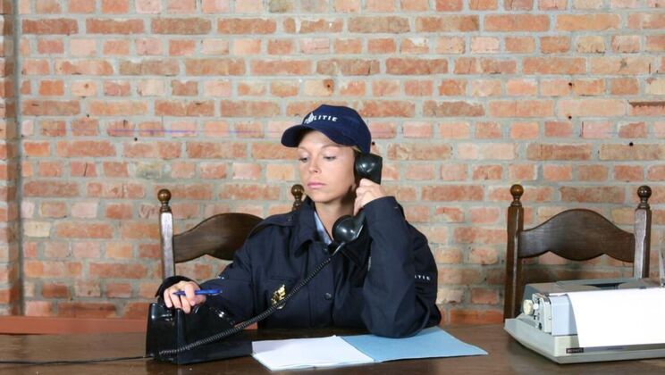 [Oldje] - Blonde in Handcuffs, Pussy Unleashed - Jimmy - Michelle Bowa