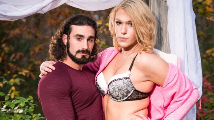 [TransSensual] - Rough Shemale Sex with Jaxton and Aspen - Jaxton Wheeler - Aspen Brooks