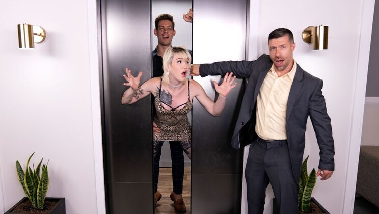 [TransAngels] - Legs Wide Open Doors Closed - Michael DelRay - Lena Moon