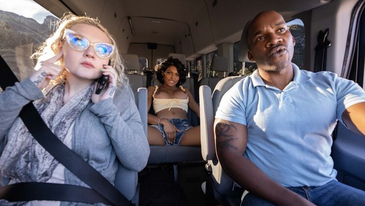 [TransAngels] - Cock Loving Brunette Cheats Outdoor - Lola Morena - Smash Thompson