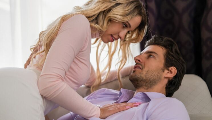 [FamilySinners] - Trimmed and Teased: Khloe's Big Cock Conquest - Khloe Kapri - Jay Smooth