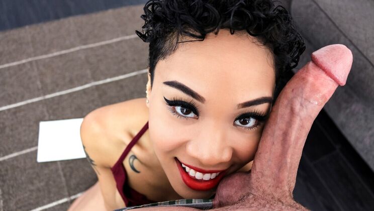 Doggystyle with Black Tattooed Chick