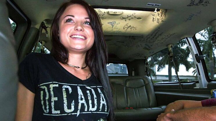 Facial Cumshot for a Bus Groupie