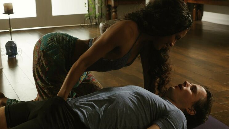 [BellesaFilms] - Passionate Yoga Ride with Demi Sutra and Robby Echo - Demi Sutra - Robby Echo