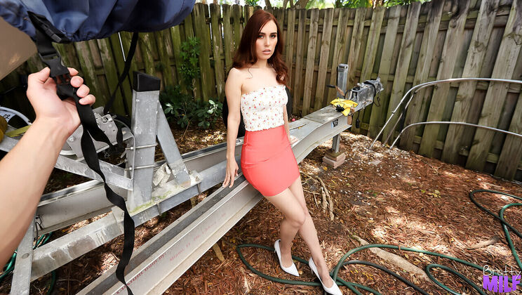 [BrattyMILF] - Brunette Stepmom Ends Dry Spell - Kiki Vidis