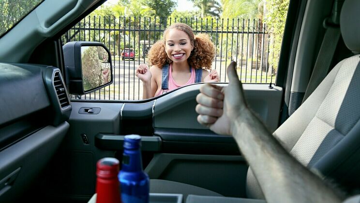 [StrandedTeens] - Hot Tub Hookup with Big Cock Brick