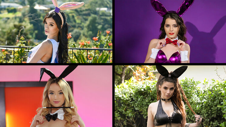 [TeamSkeetSelects] - Lovings and Lustful Bunnies - Kylie Quinn - Katie Kush - Indica Flower - Leana Lovings