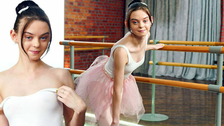 [ClubSweethearts] - Naughty Teen Ballerina Plays Solo