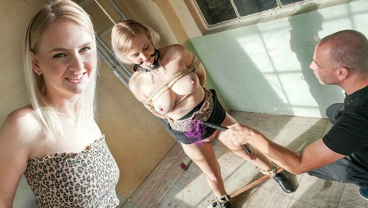 [Submissed] - Blonde Kirsty in Bondage - Kirsty Waterfall