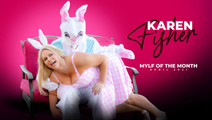 [MylfOfTheMonth] - Blonde Easter MILF