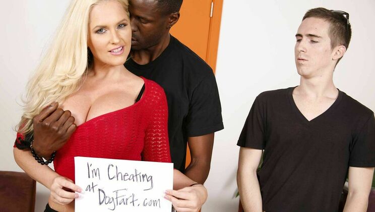 [WatchingMyMomGoBlack] - Cuckold Jason Brown With Alena Croft - Jason Brown - Alena Croft