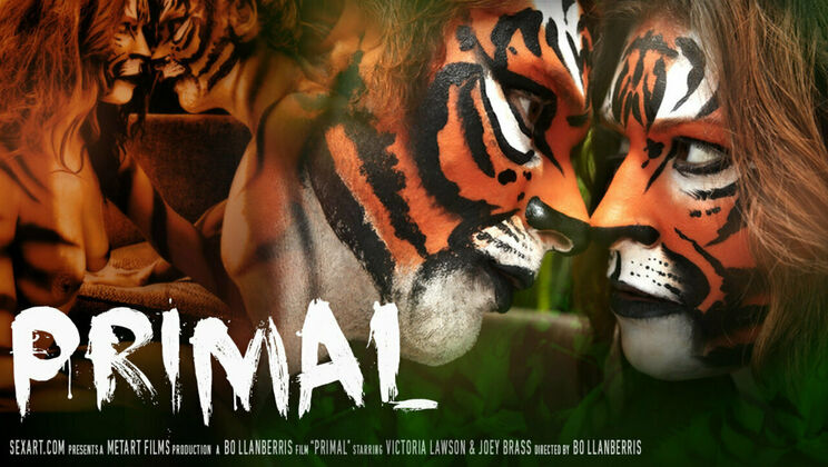 [SexArt] - Curly Couple's Outdoor Blowjob - Joey Brass - Victoria Lawsom