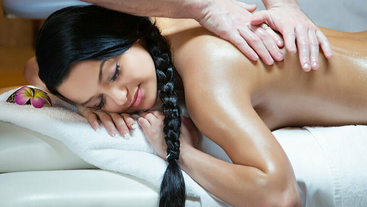 [SexArt] - Erika Black's Beautiful Blowjob Massage