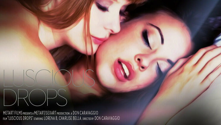 [SexArt] - Wet Lesbian Drops - Lorena B - Charlise Bella