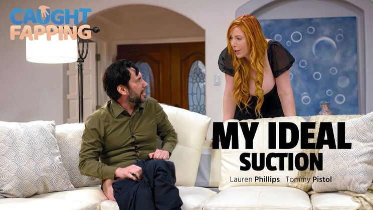 [CaughtFapping] - Lauren's Mouthwatering Suction Skills - Tommy Pistol - Lauren Phillips