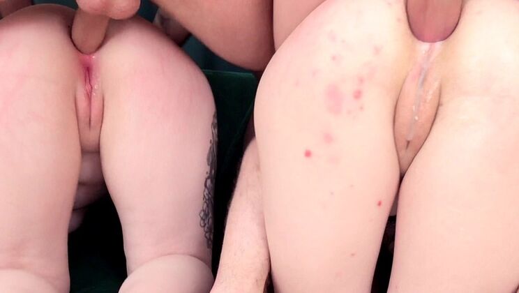 [ErikaKortiStudio] - DP Delight: Sofia & Shinobu Take on Four Horny Guys