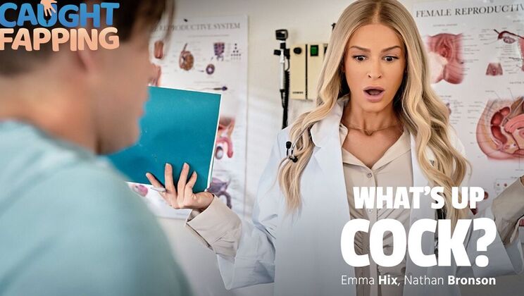 [CaughtFapping] - Doctor's Rimming Session - Nathan Bronson - Emma Hix