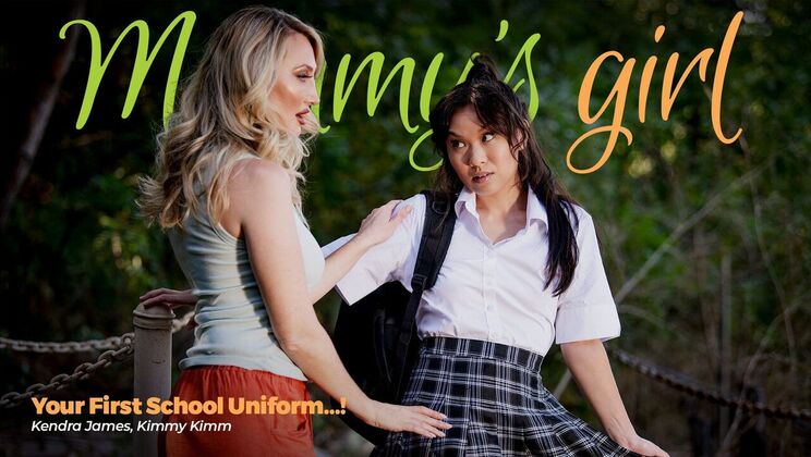 [Girlsway] - Face Sitting Lesbians in School Uniform: Kendra and Kimmy! - Kendra James - Kimmy Kimm