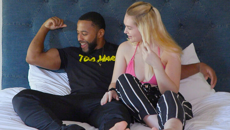 [HotGuysFuck] - Blonde Layla Quinn Interviews Draco Young About His Massive BBC - Layla Quinn - Draco Young